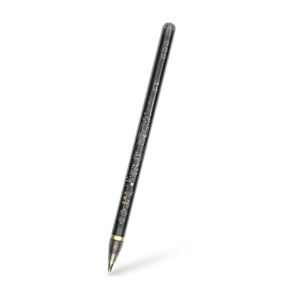 TECH-PROTECT DIGITAL MAGNETIC STYLUS PEN 4 IPAD CLEAR/BLACK - Image 2